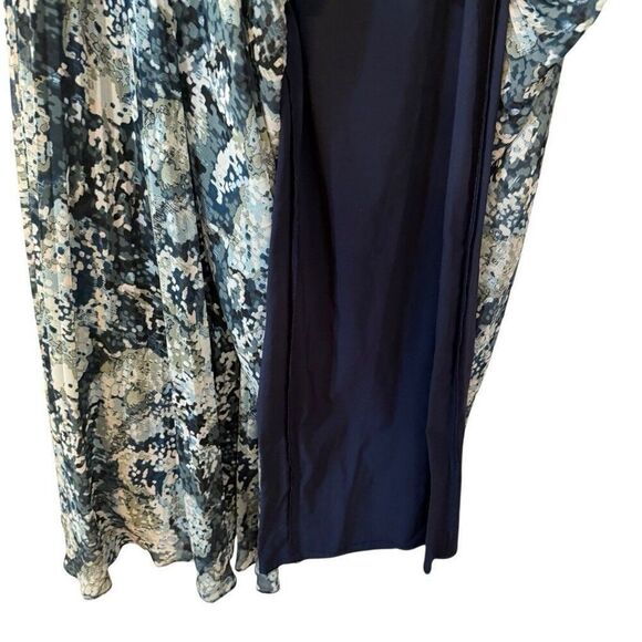 Club Monaco Palazzo Pants Jessyn Women Sz 4  Wide Leg Flowy Printed - Picture 13 of 13